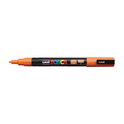 Dekormarker 0,9-1,3mm, Uni Posca PC-3M narancs Író- irodaszer, papíráru Uni