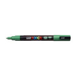 Dekormarker 0,9-1,3mm, Uni Posca PC-3M zöld Író- irodaszer, papíráru Uni