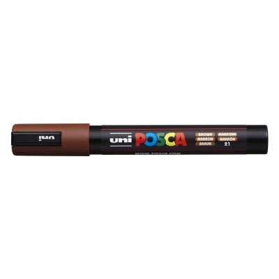 Dekormarker 1,8-2,5mm, Uni Posca PC-5M barna Dekormarker 1,8-2,5mm, Uni Posca PC-5M barna