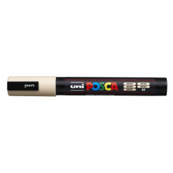 Dekormarker 1,8-2,5mm, Uni Posca PC-5M bézs Író- irodaszer, papíráru Uni