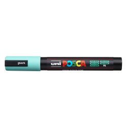 Dekormarker 1,8-2,5mm, Uni Posca PC-5M tengerzöld Író- irodaszer, papíráru Uni