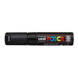 Dekormarker 8mm, Uni Posca PC-8K fekete Író- irodaszer, papíráru Uni