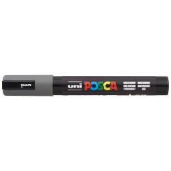 Dekormarker 1,8-2,5mm, Uni Posca PC-5M mélyszürke Író- irodaszer, papíráru Uni