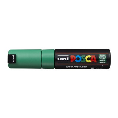 Dekormarker 8mm, Uni Posca PC-8K zöld Dekormarker 8mm, Uni Posca PC-8K zöld