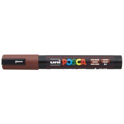 Dekormarker 1,8-2,5mm, Uni Posca PC-5M kakaó Író- irodaszer, papíráru Uni