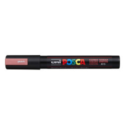 Dekormarker 1,8-2,5mm, Uni Posca PC-5M metál piros Író- irodaszer, papíráru Uni