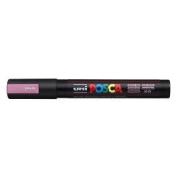 Dekormarker 1,8-2,5mm, Uni Posca PC-5M metál rózsaszín Író- irodaszer, papíráru Uni