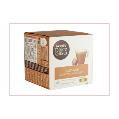 Kávékapszula, Nescafé DOLCE GUSTO Cortado 16db/doboz