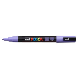 Dekormarker 0,9-1,3mm, Uni Posca PC-3M halványlila Író- irodaszer, papíráru Uni