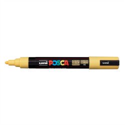 Dekormarker 1,8-2,5mm, Uni Posca PC-5M szalmasárga Író- irodaszer, papíráru Uni