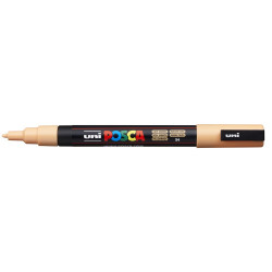 Dekormarker 0,9-1,3mm, Uni Posca PC-3M világos narancs Író- irodaszer, papíráru Uni