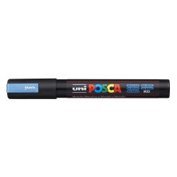 Dekormarker 1,8-2,5mm, Uni Posca PC-5M metál kék Író- irodaszer, papíráru Uni