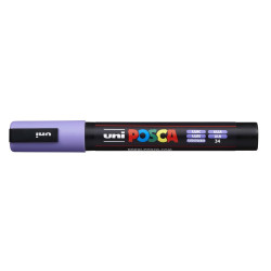 Dekormarker 1,8-2,5mm, Uni Posca PC-5M halványlila Író- irodaszer, papíráru Uni