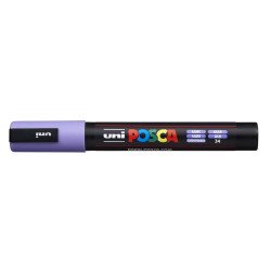 Dekormarker 1,8-2,5mm, Uni Posca PC-5M halványlila Író- irodaszer, papíráru Uni