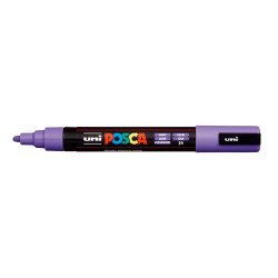 Dekormarker 1,8-2,5mm, Uni Posca PC-5M halványlila Író- irodaszer, papíráru Uni