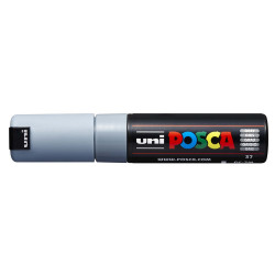 Dekormarker 4,5-5,5mm, Uni Posca PC-7M szürke Író- irodaszer, papíráru Uni