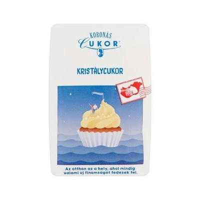 Kristálycukor Koronás 1 kg Kristálycukor Koronás 1 kg