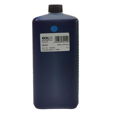 Bélyegzőfesték C 801/1000 ml, Colop kék