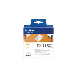 Brother DK11202 etikett 62x100mm 300 db etikett/doboz fehér ORIGINAL Író- irodaszer, papíráru Brother