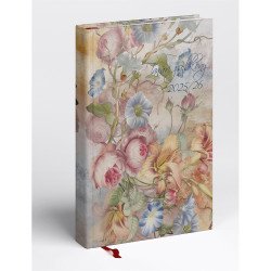 Tanári határidőnapló A5, műbőr 150mmx210mm, fehér lapokkal akvarell 2026/2027 Realsystem Író- irodaszer, papíráru Realsystem