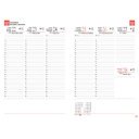 Tanári határidőnapló A5, műbőr 150mmx210mm, fehér lapokkal pitypang 2026/2027 Realsystem