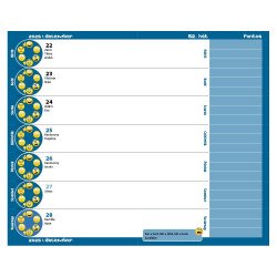 Diák zsebkönyv 125mmx205mm, fehér lapokkal 2026/2027 mackó Realsystem Író- irodaszer, papíráru Realsystem