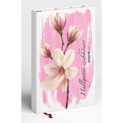 Hallgatói zsebkönyv A5, 145mmx205mm, fehér lapokkal akvarell 2026/2027 Realsystem