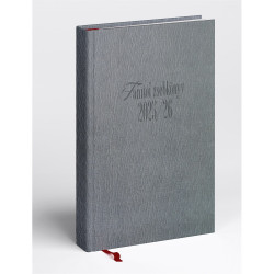 Tanítói zsebkönyv A5, műbőr 145mmx205mm, fehér lapokkal szürke 2026/2027 Realsystem Író- irodaszer, papíráru Realsystem