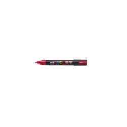 Dekormarker 1,8-2,5mm, Uni Posca PC-5M fluor piros Író- irodaszer, papíráru Uni