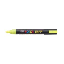 Dekormarker 1,8-2,5mm, Uni Posca PC-5M fluor sárga Író- irodaszer, papíráru Uni