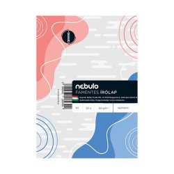 Írólap A5, 10-50 félfamentes, 50 lap, Nebulo Író- irodaszer, papíráru Nebulo