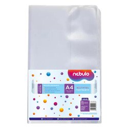 Füzetborító A4, bújtatós, PVC, 10 db/csomag, Nebulo Író- irodaszer, papíráru Nebulo