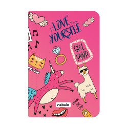 Gumis mappa, A4, Girl Power, Nebulo Író- irodaszer, papíráru Nebulo