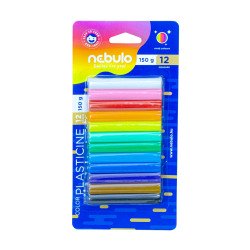 Gyurmakészlet 150g. Nebulo 12 klf. szín Író- irodaszer, papíráru Nebulo