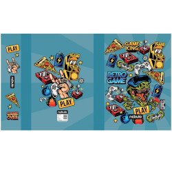 Füzetbox, A4, Gamer, Nebulo Író- irodaszer, papíráru Nebulo