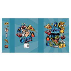 Füzetbox, A5, Gamer Nebulo Író- irodaszer, papíráru Nebulo