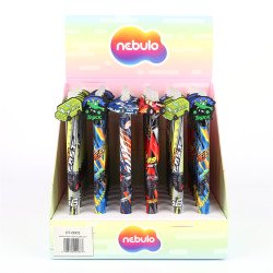 Zseléstoll radírozható, járművek, 36 db/display Nebulo Író- irodaszer, papíráru Nebulo