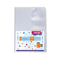 Füzetborító A5, bújtatós, PVC, 10 db/csomag, Nebulo Író- irodaszer, papíráru Nebulo