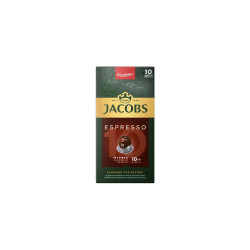Kávékapszula, Nespresso kompatibilis Jacobs Espresso 10 Intenso 10db/doboz Kapszulás kávék Jacobs