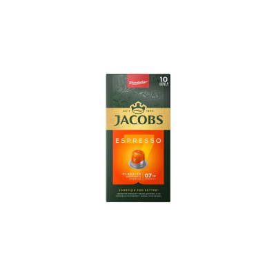Kávékapszula, Nespresso kompatibilis Jacobs Espresso 7 Classico10 db/doboz