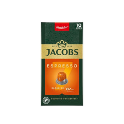 Kávékapszula, Nespresso kompatibilis Jacobs Espresso 7 Classico10 db kapszula Kapszulás kávék Jacobs
