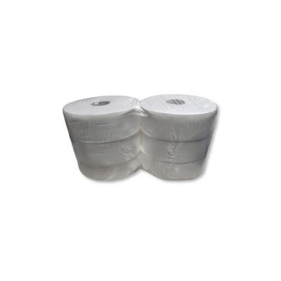 Toalettpapír 2 rétegű közületi átmérő: 26 cm 100 % cellulóz 210 m/tekercs 6 tekercs/karton Bluering® hófehér Toalettpapír 2 rétegű közületi átmérő: 26 cm 100 % cellulóz 210 m/tekercs 6 tekercs/karton Bluering® hófehér