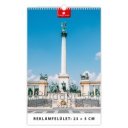 Falinaptár képes 230 x 330 mm, fehér lapokkal Budapest Dayliner 2026.