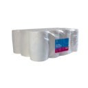 Kéztörlő 2 rétegű tekercses átmérő: 13 cm 100% cellulóz 12 tekercs/csomag Bluering®NC214E hófehér