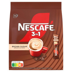 Kávé instant, 10 x 16,5g, 3in1 Nescafé Classic barna cukorral Instant kávék Nescafé