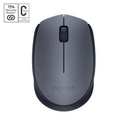 Egér optikai Logitech M170 fekete-szürke vezeték nélküli Számítástechnika és kellékei Logitech