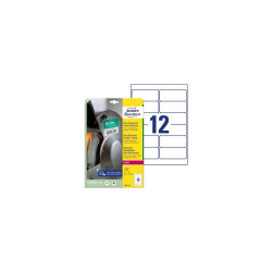 Etikett címke, 99,1 x42,3mm, ultra ellenálló 12 címke/ív, 10 ív/doboz, Avery fehér Író- irodaszer, papíráru Avery