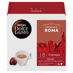Kávékapszula, Nescafé Dolce Gusto Espresso Roma 16db kapszula Kapszulás kávék DOLCE GUSTO