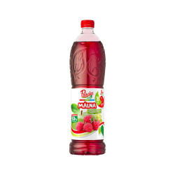 Gyümölcsszörp 1l, málna Pölöskei Szörpök Pölöskei