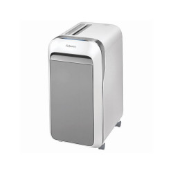 Iratmegsemmisítő, 18lap, mikrokonfetti vágás 2x12mm, Fellowes® Powershred LX221, fehér Irodatechnika, kellékei Fellowes